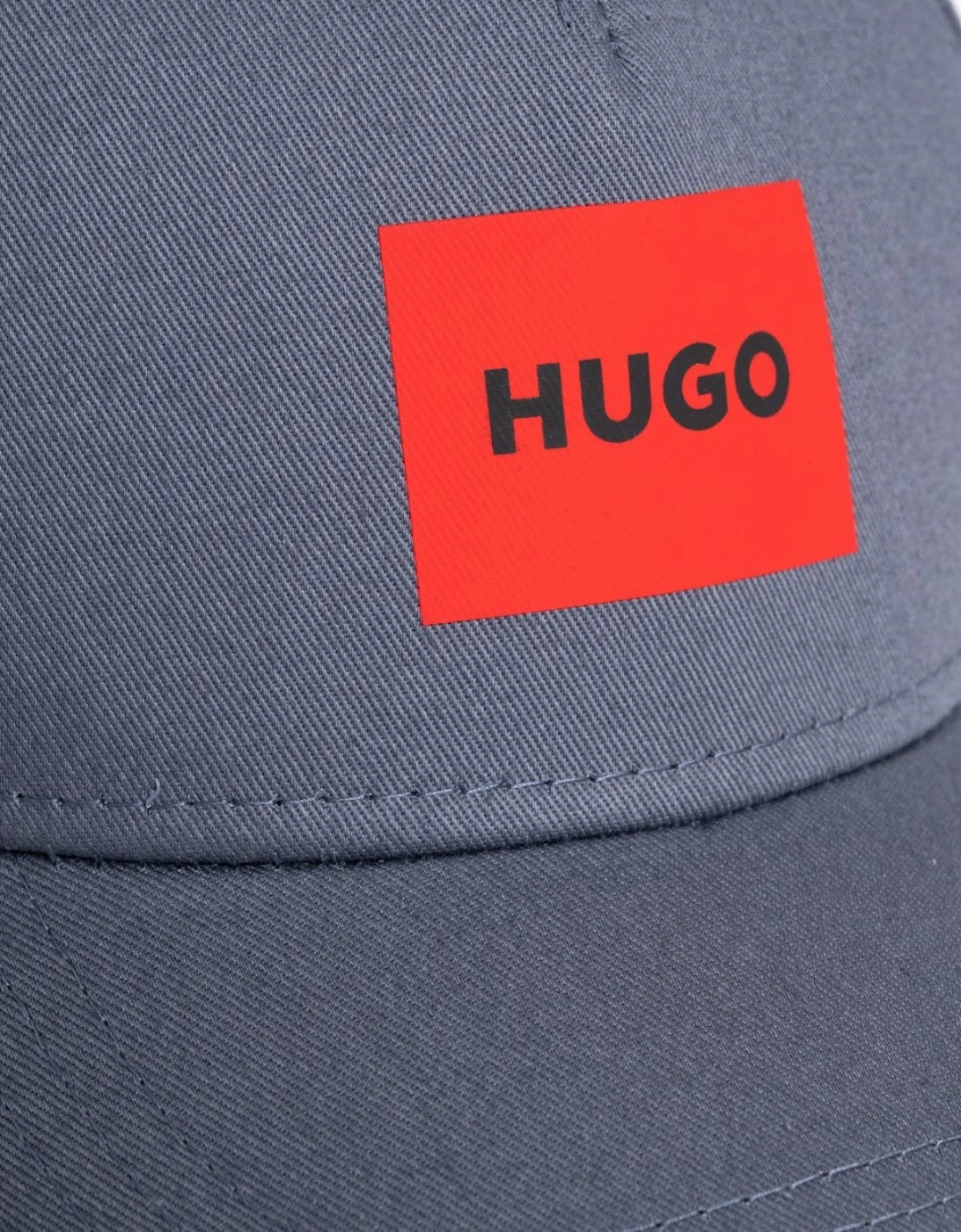 Jude Mens Cotton-Twill Woven Cap with Logo Print