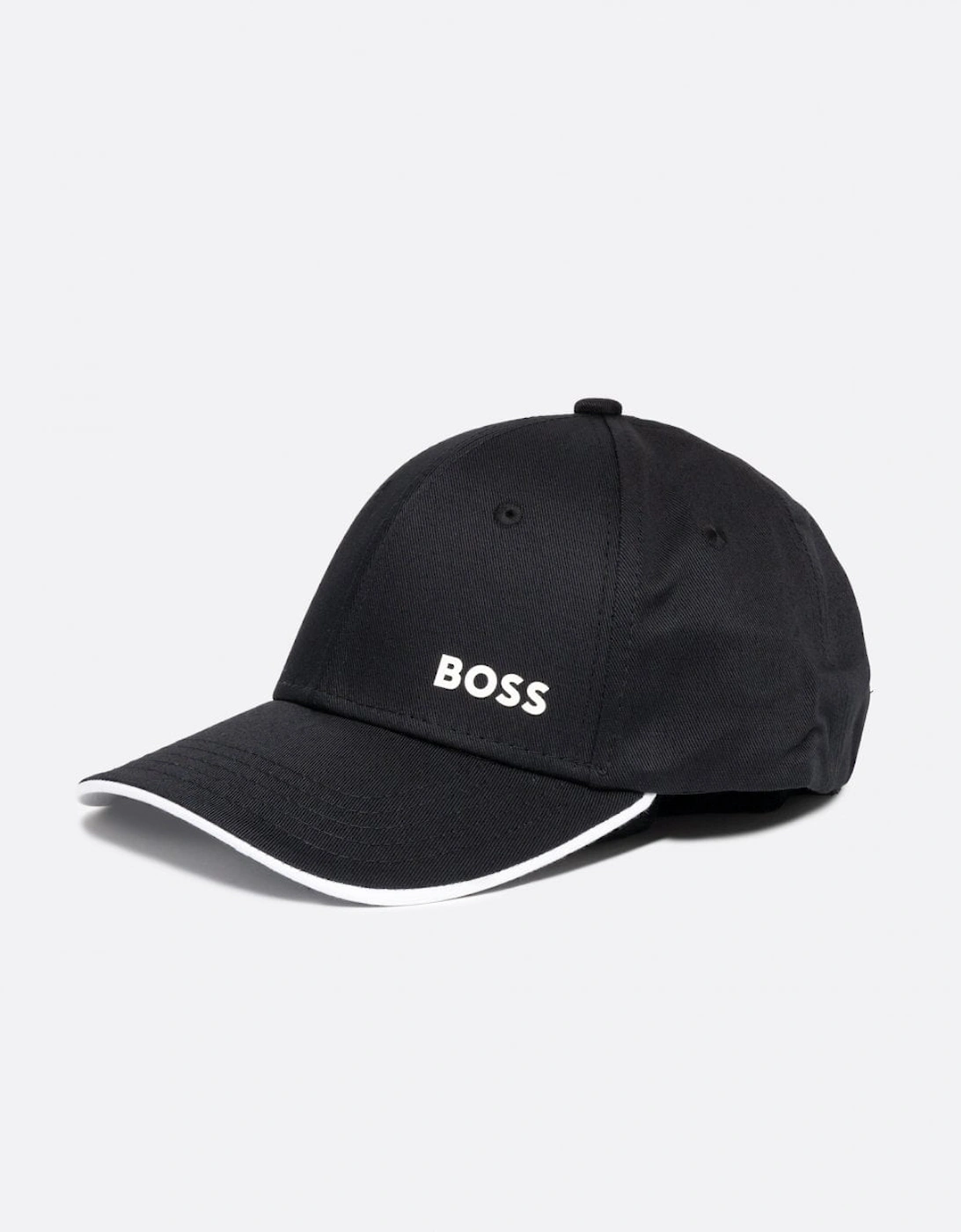 BOSS Green Mens Cotton-Twill Cap with Printed Logo, 5 of 4