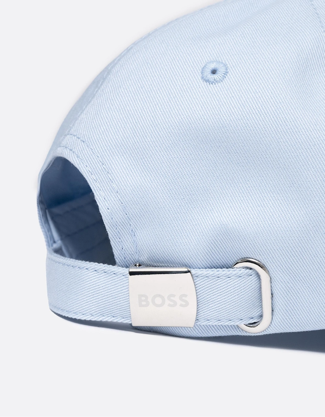 BOSS Green Mens Cotton-Twill Cap with Printed Logo