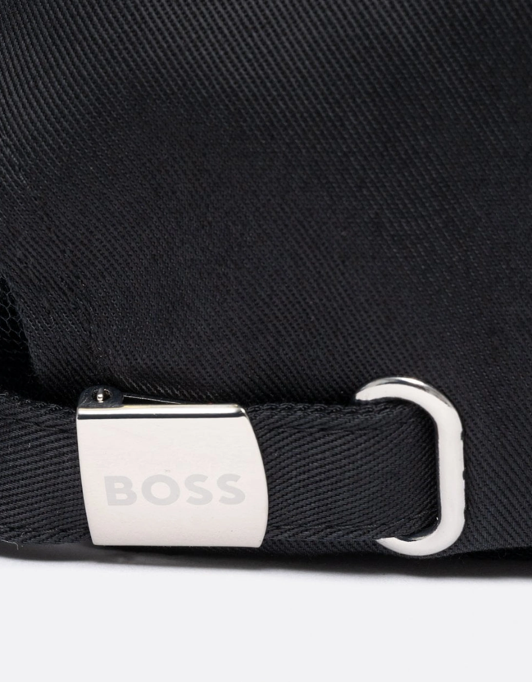 BOSS Green Mens Cotton-Twill Cap with Printed Logo