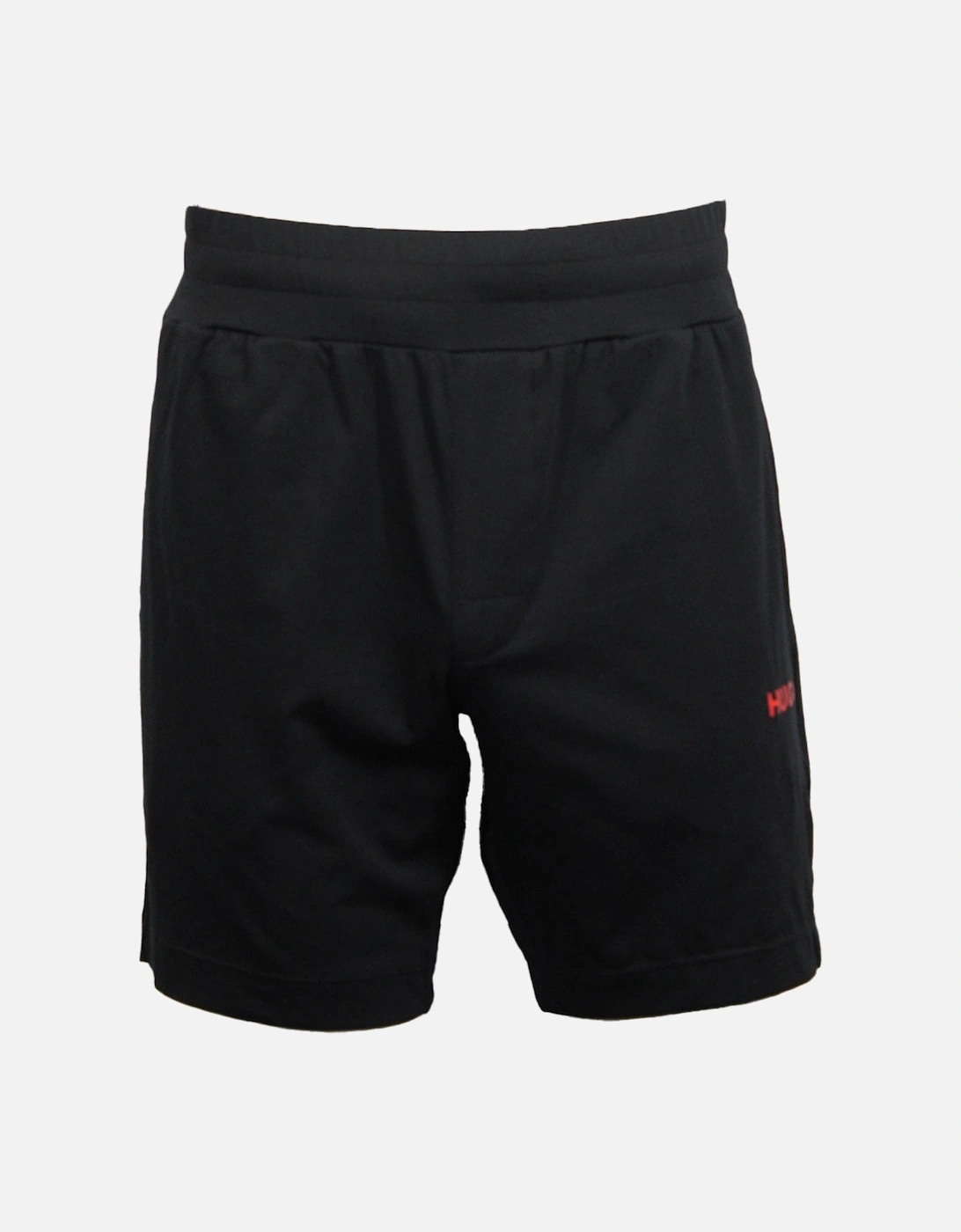 Linked Logo Lounge Shorts, Black, 3 of 2