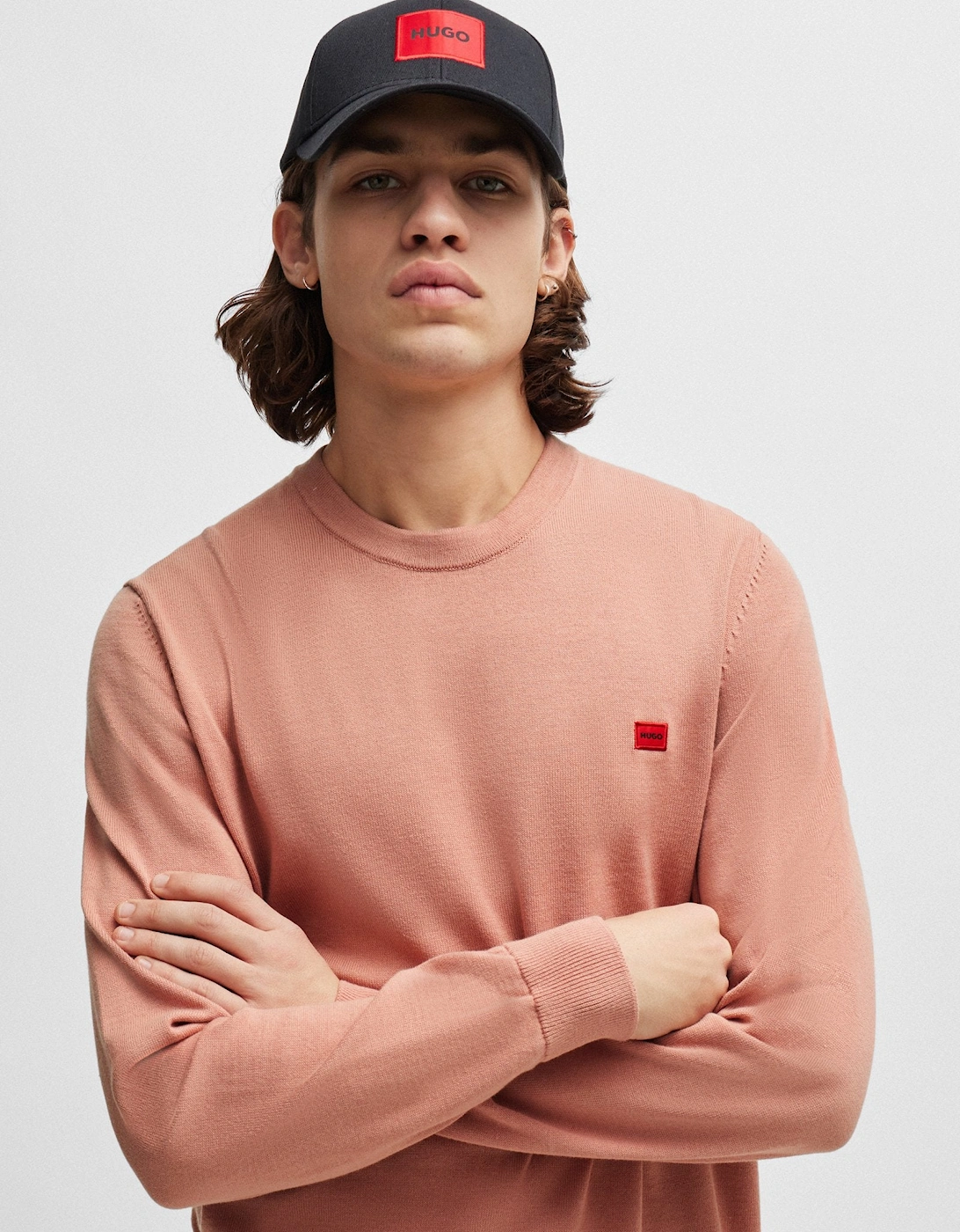 San Cassius-C1 Sweater 10243453 634 Light Pastel Red