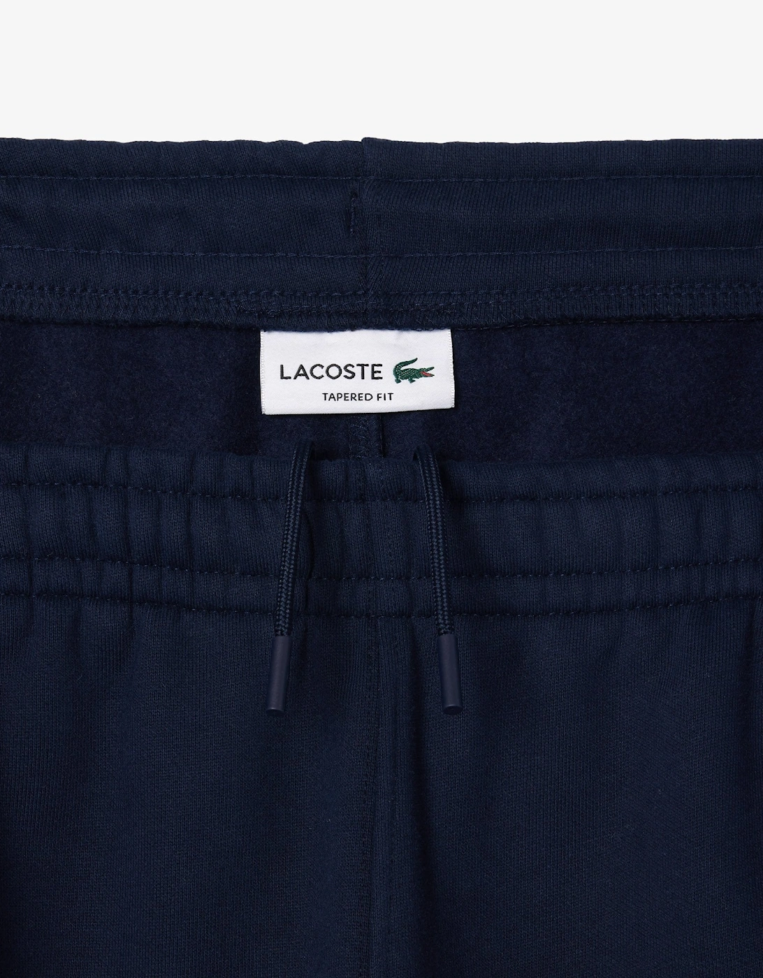 Men's Navy Blue Jogging Bottoms With Taping logo