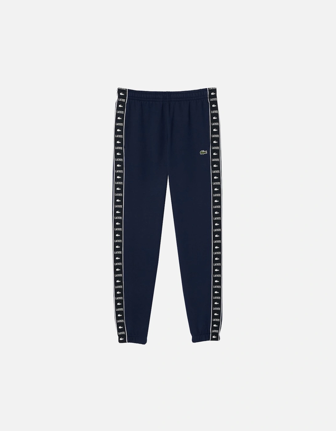 Men's Navy Blue Jogging Bottoms With Taping logo, 4 of 3