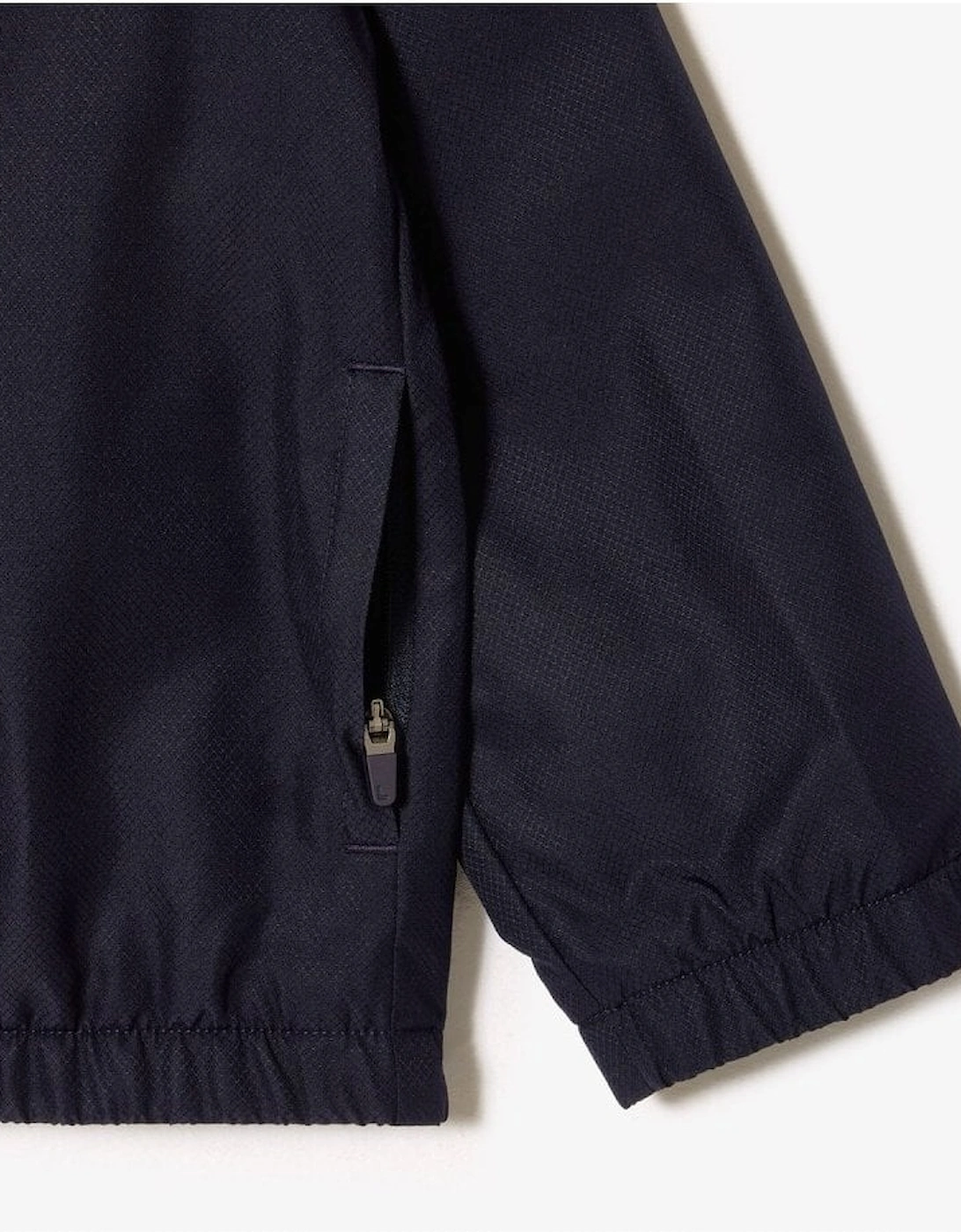 Boy's Navy Blue Zip Up Hooded Tracksuit Jacket