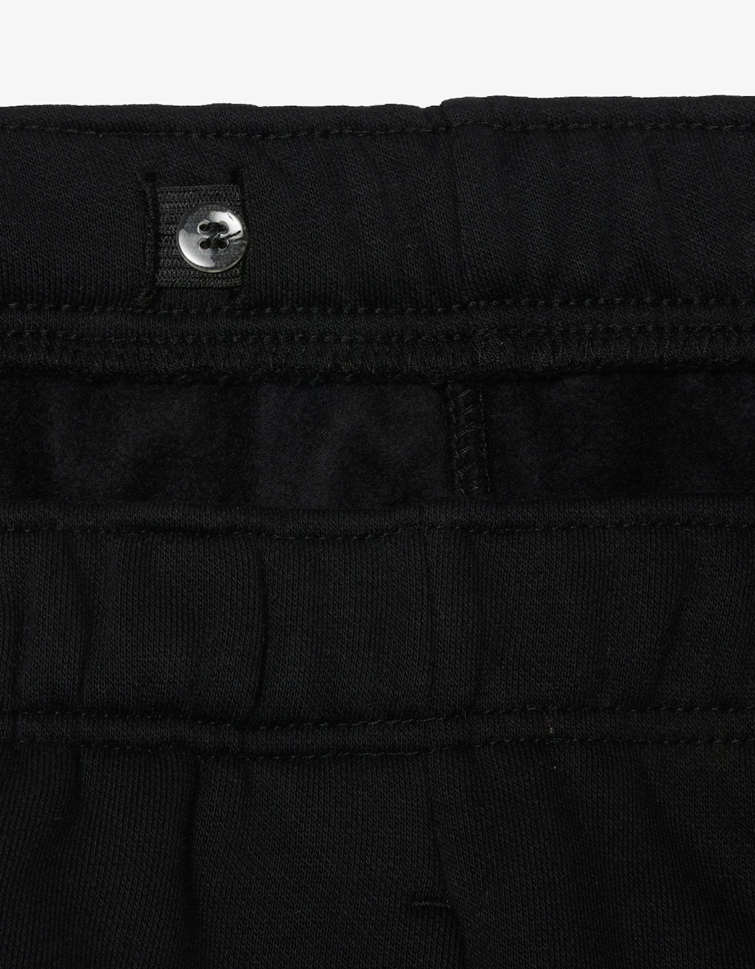 Boy's Black Fleece Cargo Tracksuit Pants