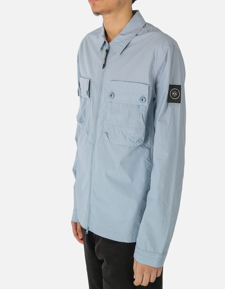 Storma Pocketed Blue Overshirt