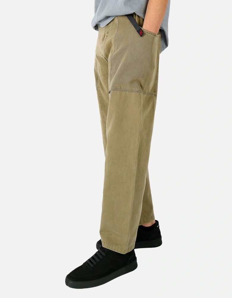 Gadget Stitching Beige Pant