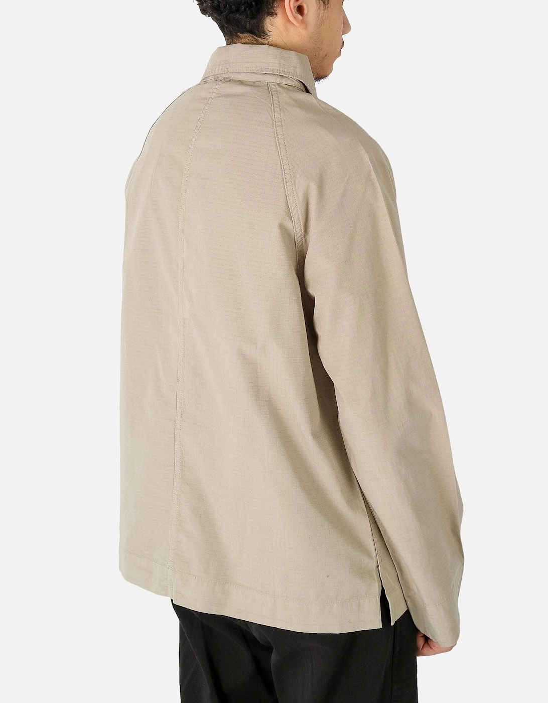 Ripstop Button Through Stone Jacket