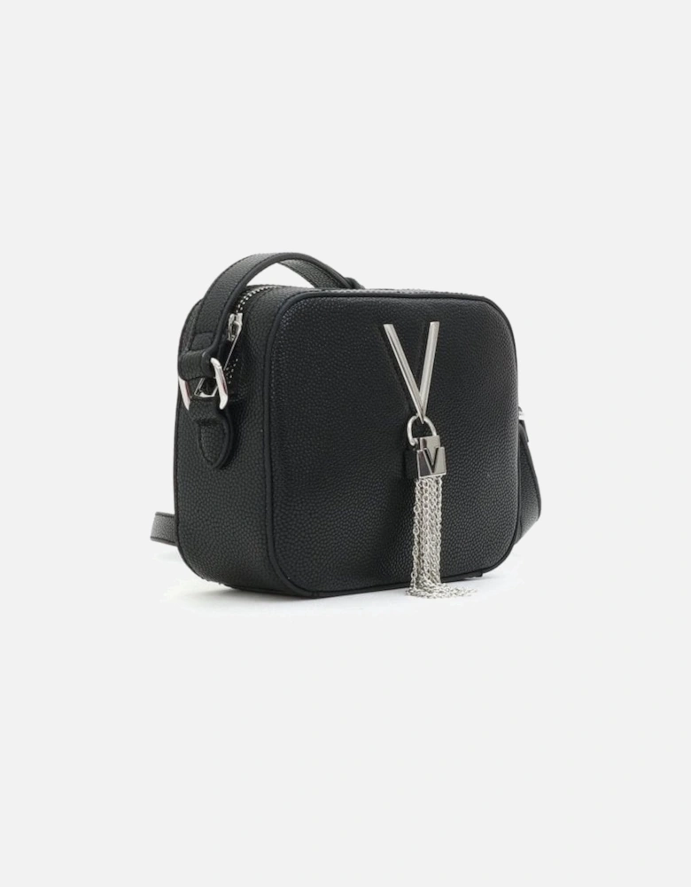 Divina Haversack Crossbody Bag Black