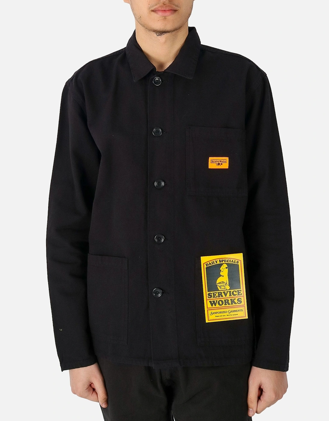 Canvas Coverall Black Jacket, 5 of 4