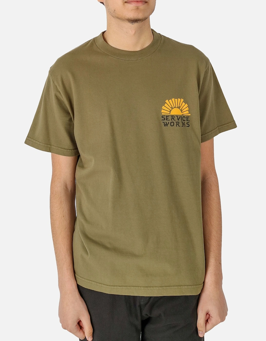Sunny Side Up Olive Tee, 5 of 4