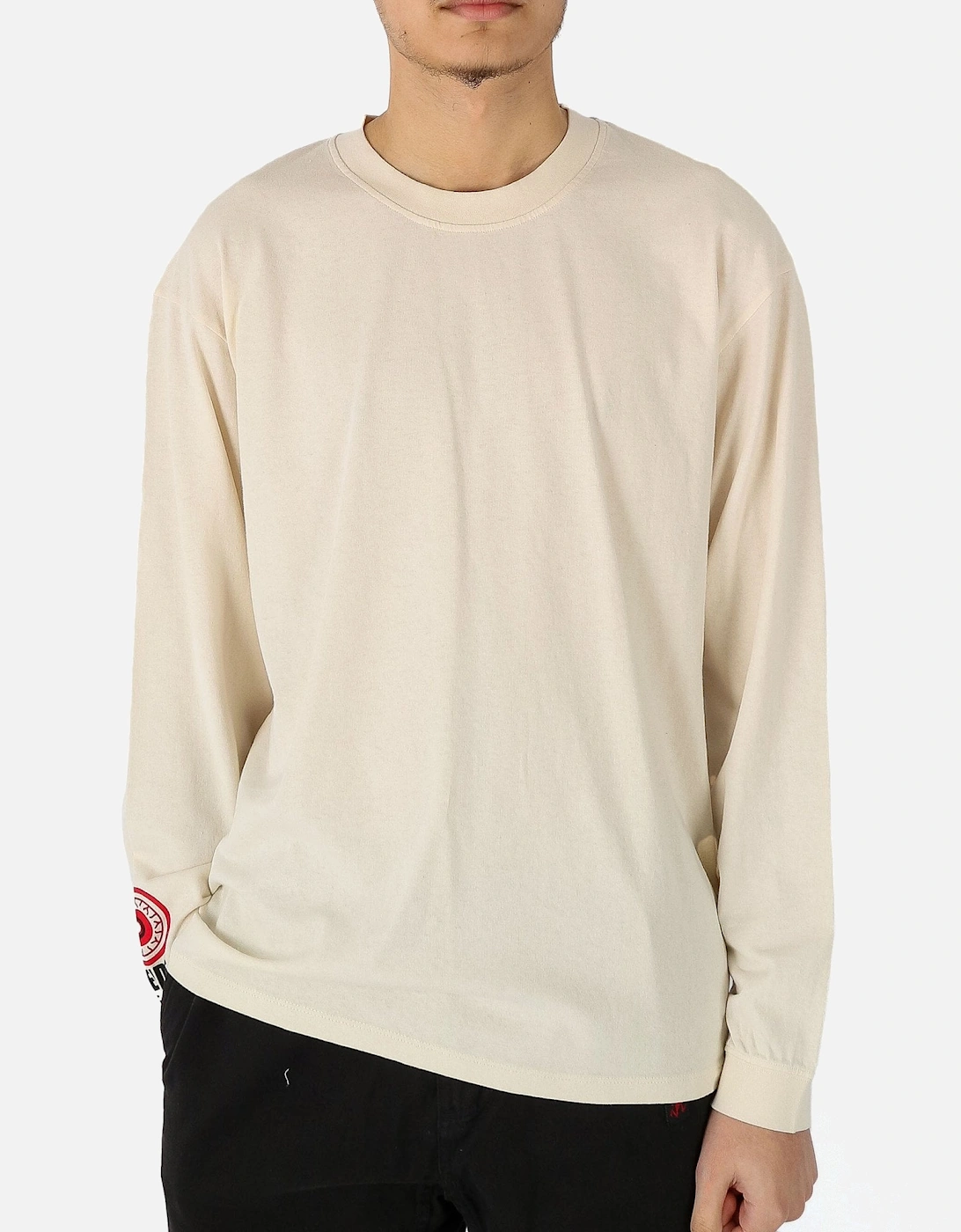 Teide Flash Long Sleeve White Tee, 5 of 4