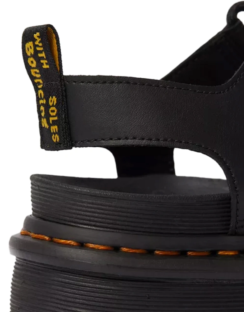 Dr. Martens Womens Nartilla Hydro Sandals (Black)