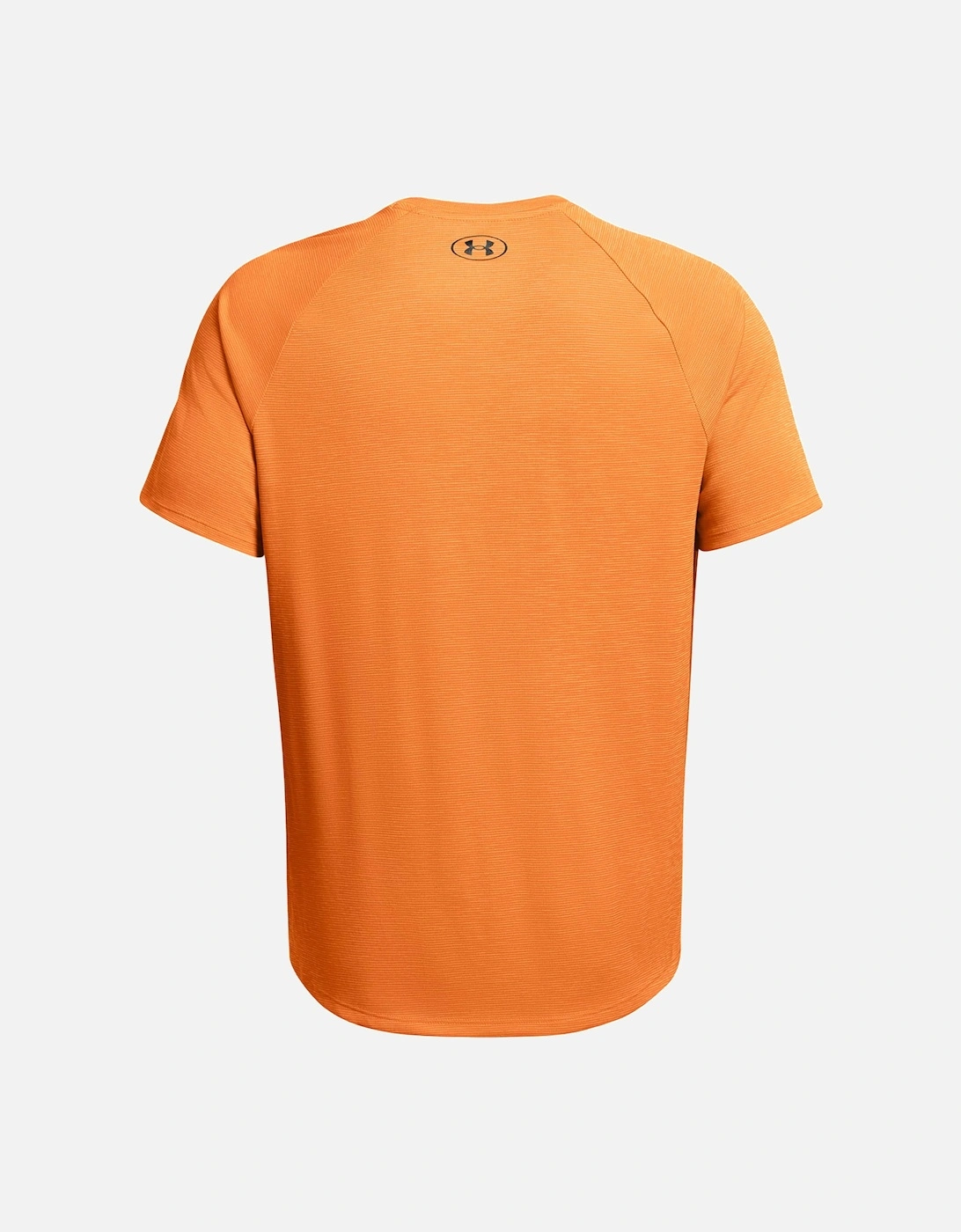Mens Tech Textured T-Shirt (Orange)