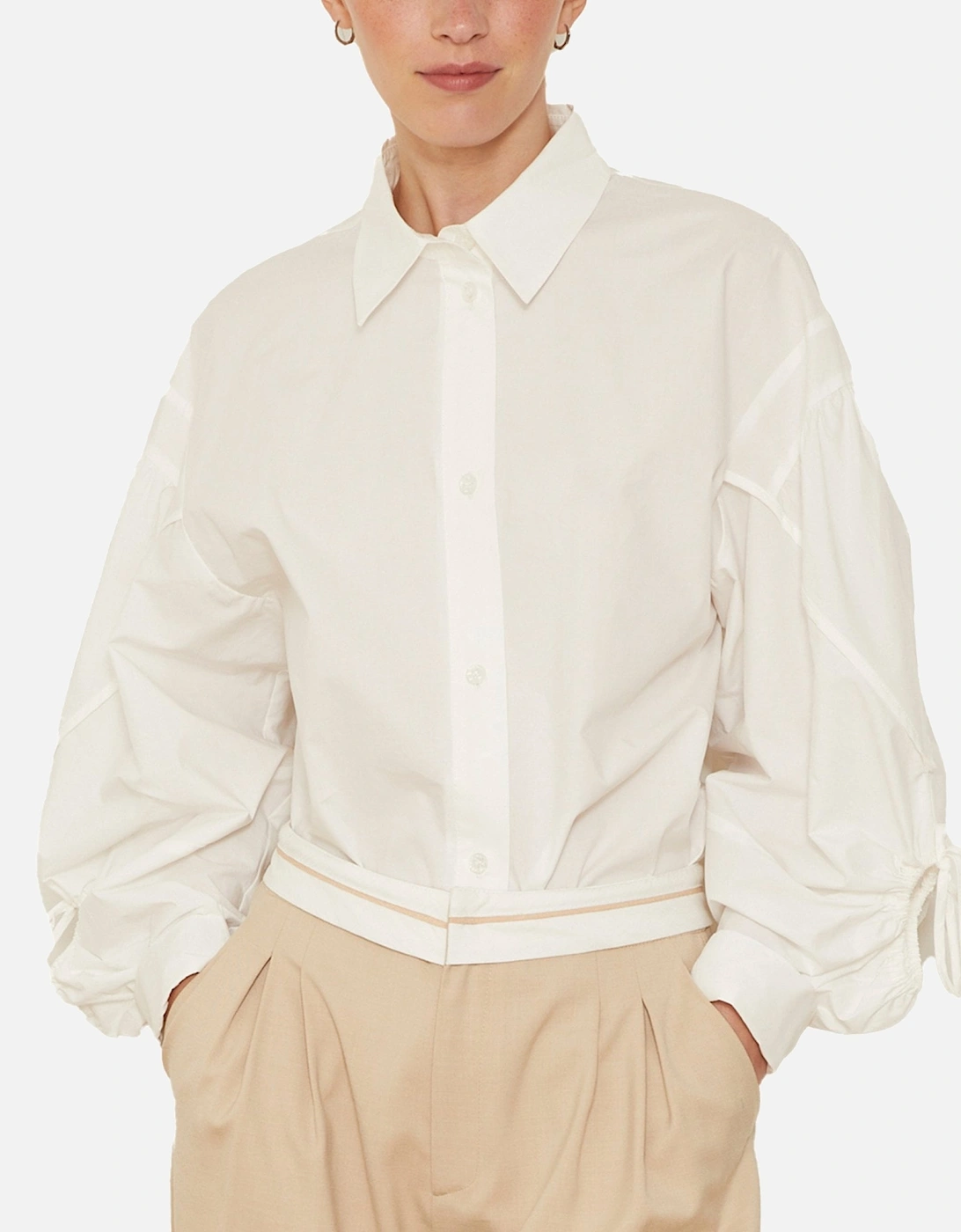 Fenno Tie Sleeve White Shirt, 5 of 4