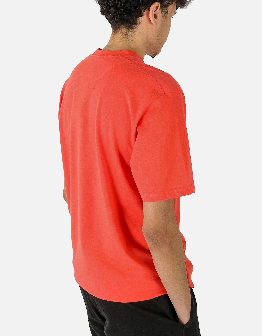 Siren Chest Logo Coral Tee