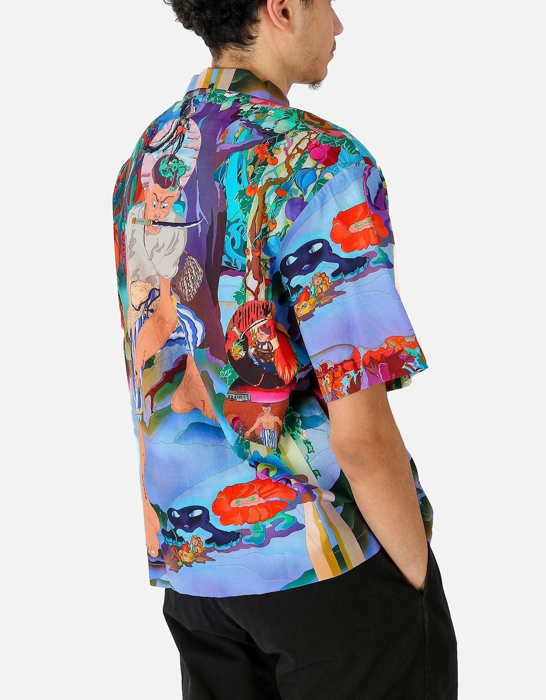 Hedi Thami All Over Print Multicolour Shirt