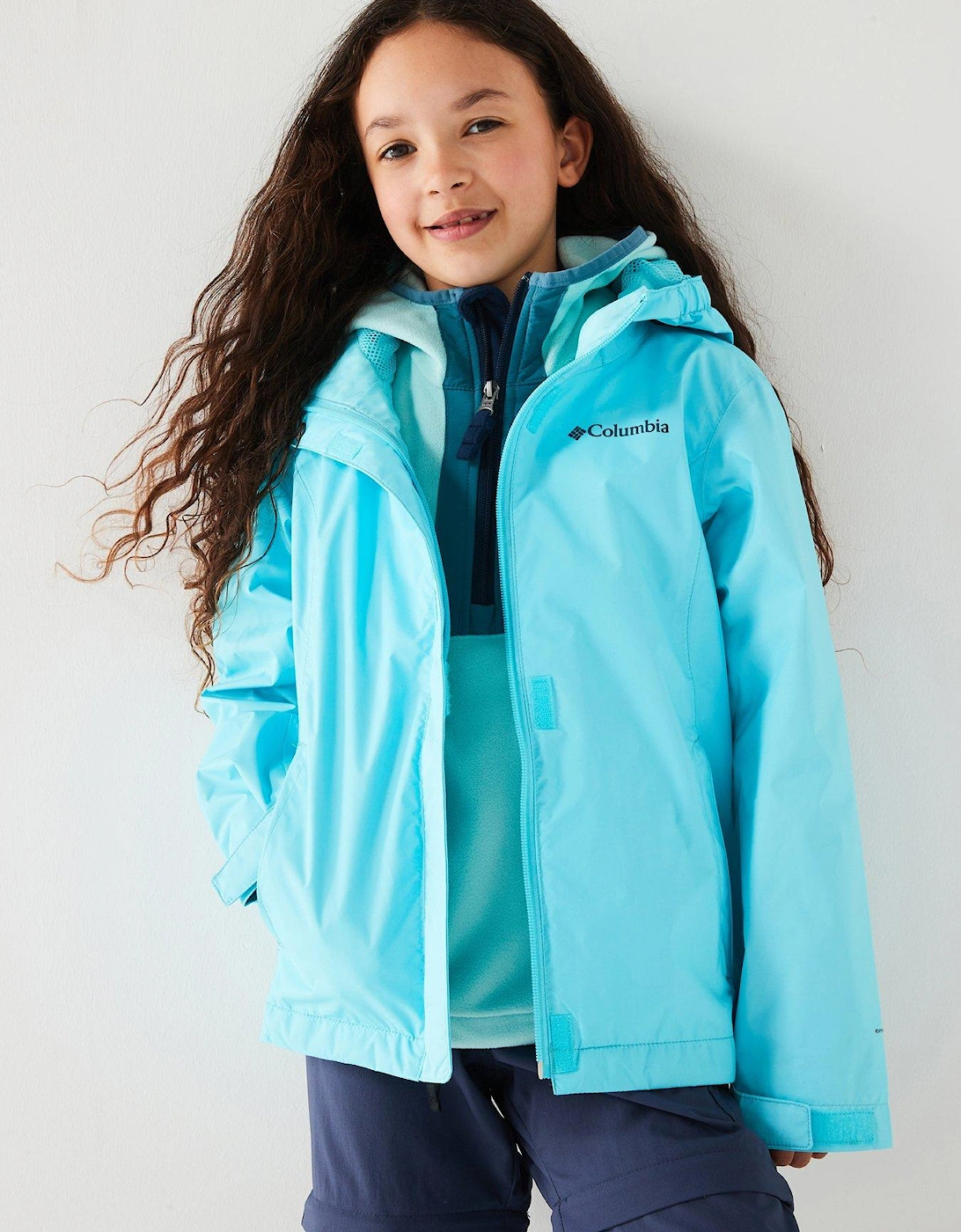 Youth Girls Arcadia Jacket - Blue, 7 of 6