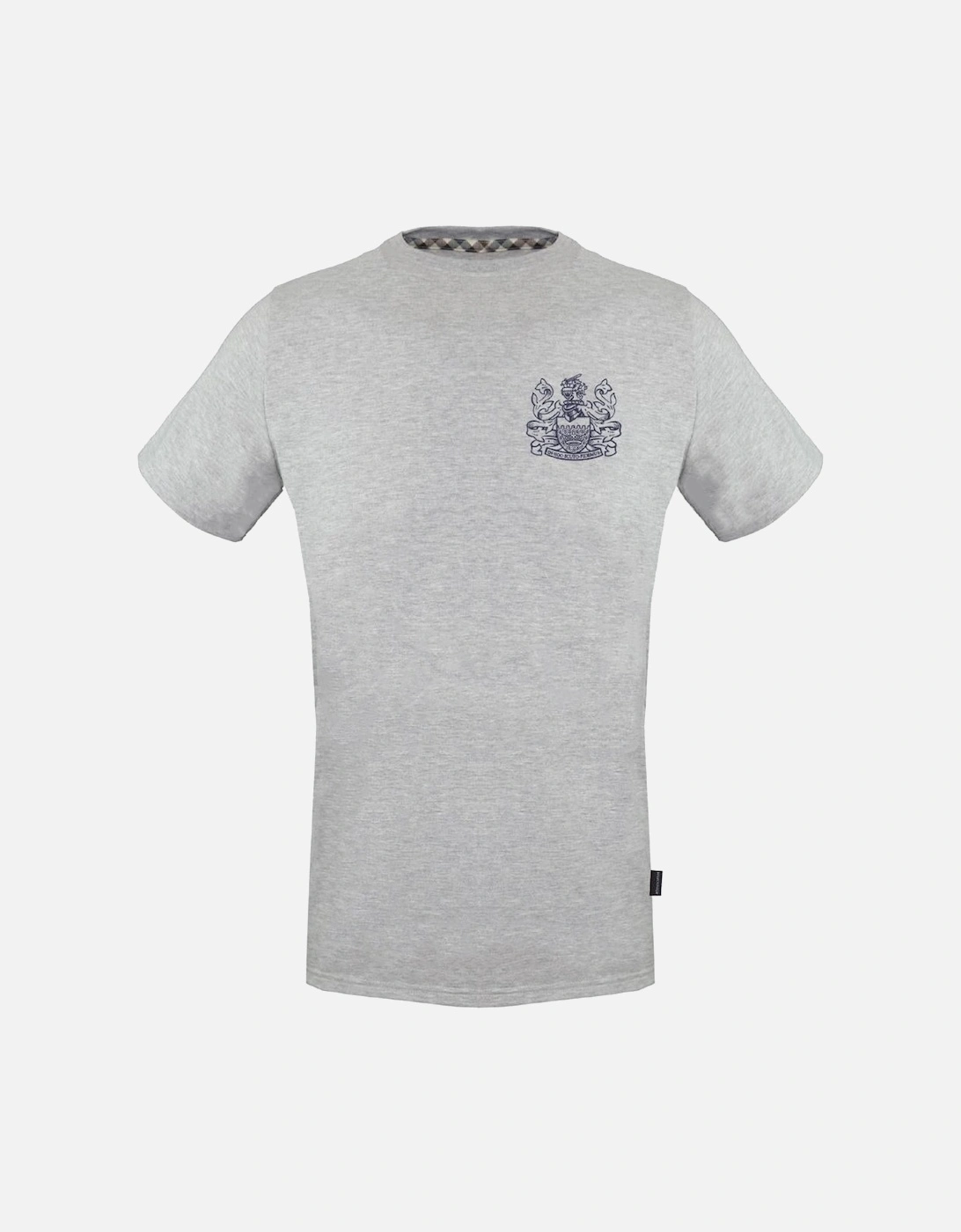 Stitched Aldis Logo Grey T-Shirt, 3 of 2