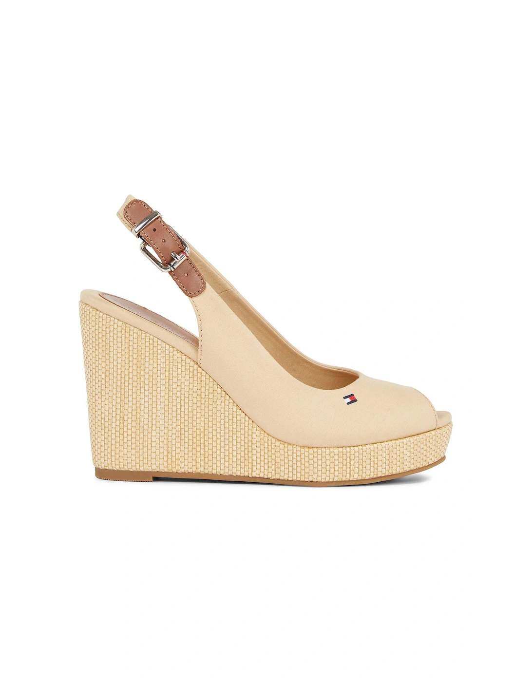 Iconic Sling Back Wedge - Beige, 5 of 4