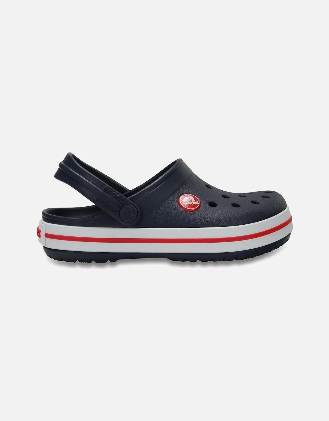 Navy/red Crocband Clog, 2 of 1