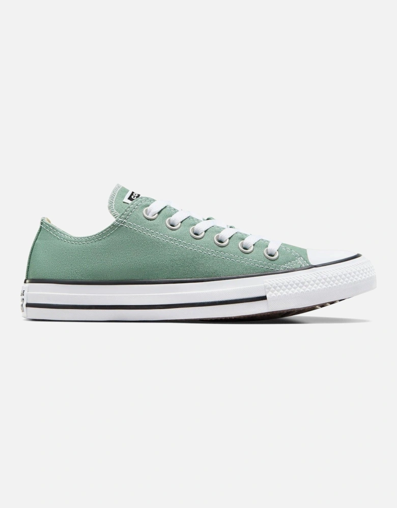 Womens Ox Trainers - Light Green