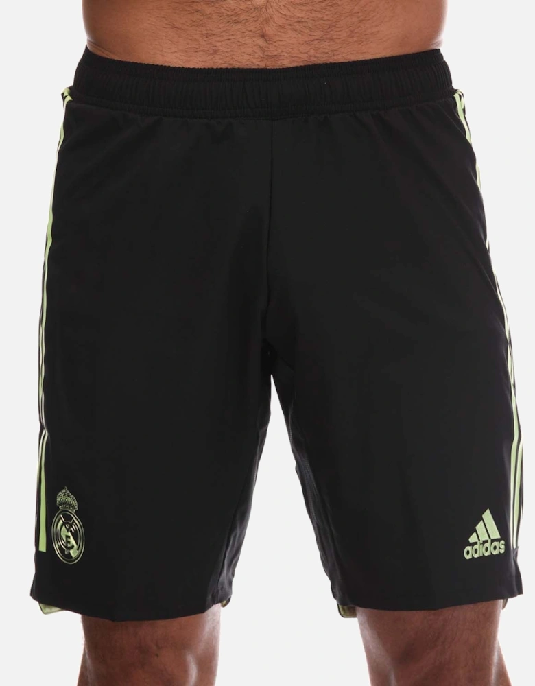 Mens Real Madrid 2022/23 Player Issue Third Shorts