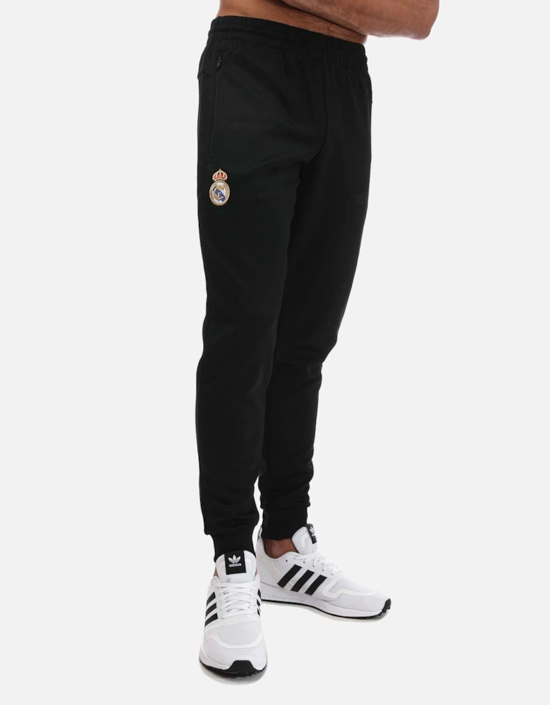 Mens Real Madrid Essentials Trefoil Joggers