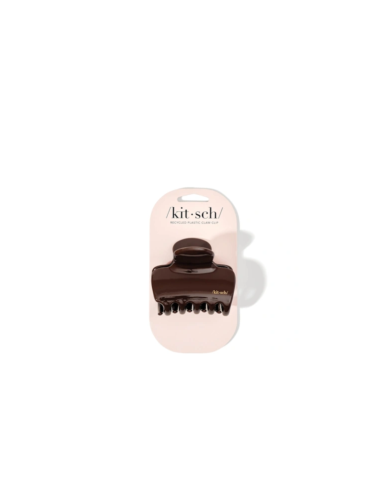 Recycled Plastic Puffy Claw Clip - Chocolate 20g