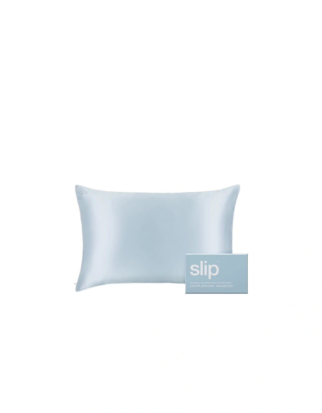 Pure Silk Queen Pillowcase - Seabreeze, 2 of 1
