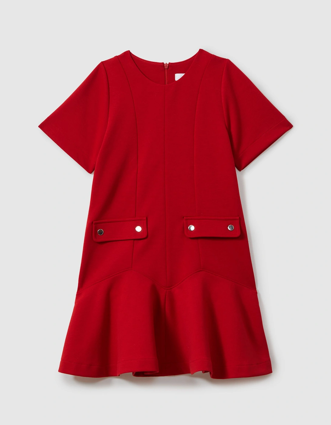 Fit-and-Flare Pocket Detail Dress, 2 of 1