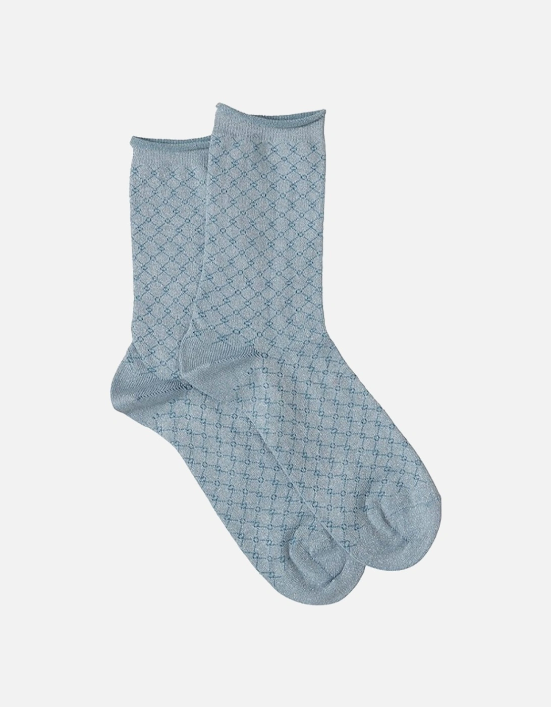 B Young Bawli Glitter Socks Blue