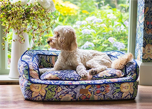 Strawberry Thief Large Sofa Bed
