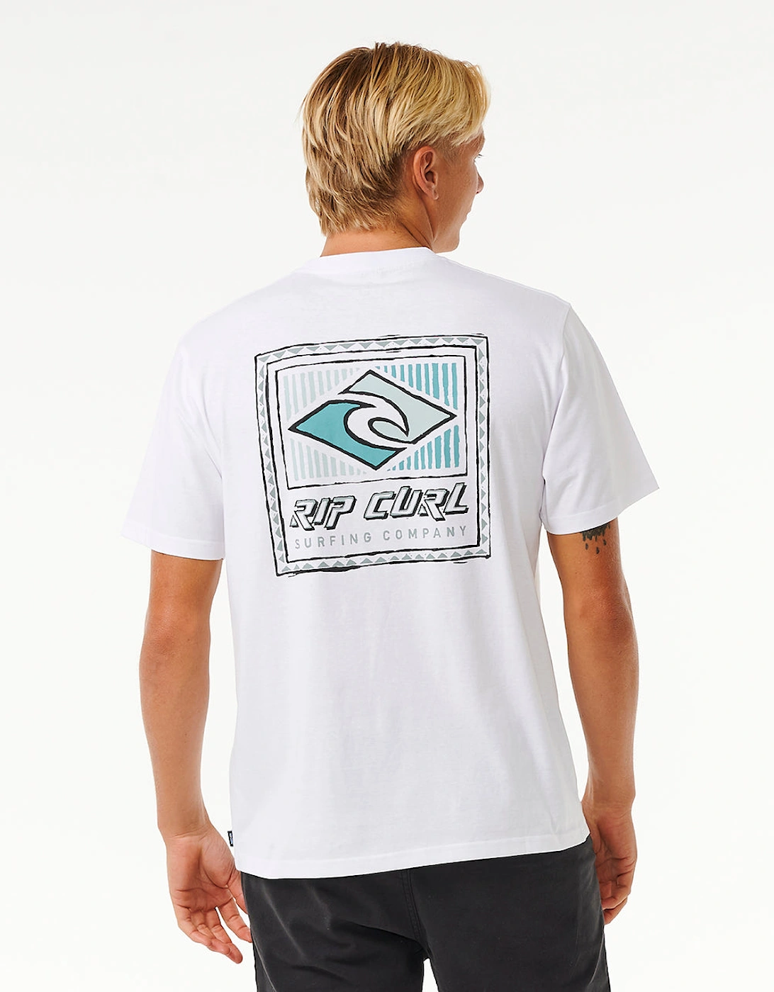 Rip Curl Mens Traditions Casual Short Sleeve T-Shirt