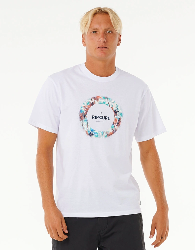 Rip Curl Mens Fill Me Up Cotton Short Sleeve T-Shirt