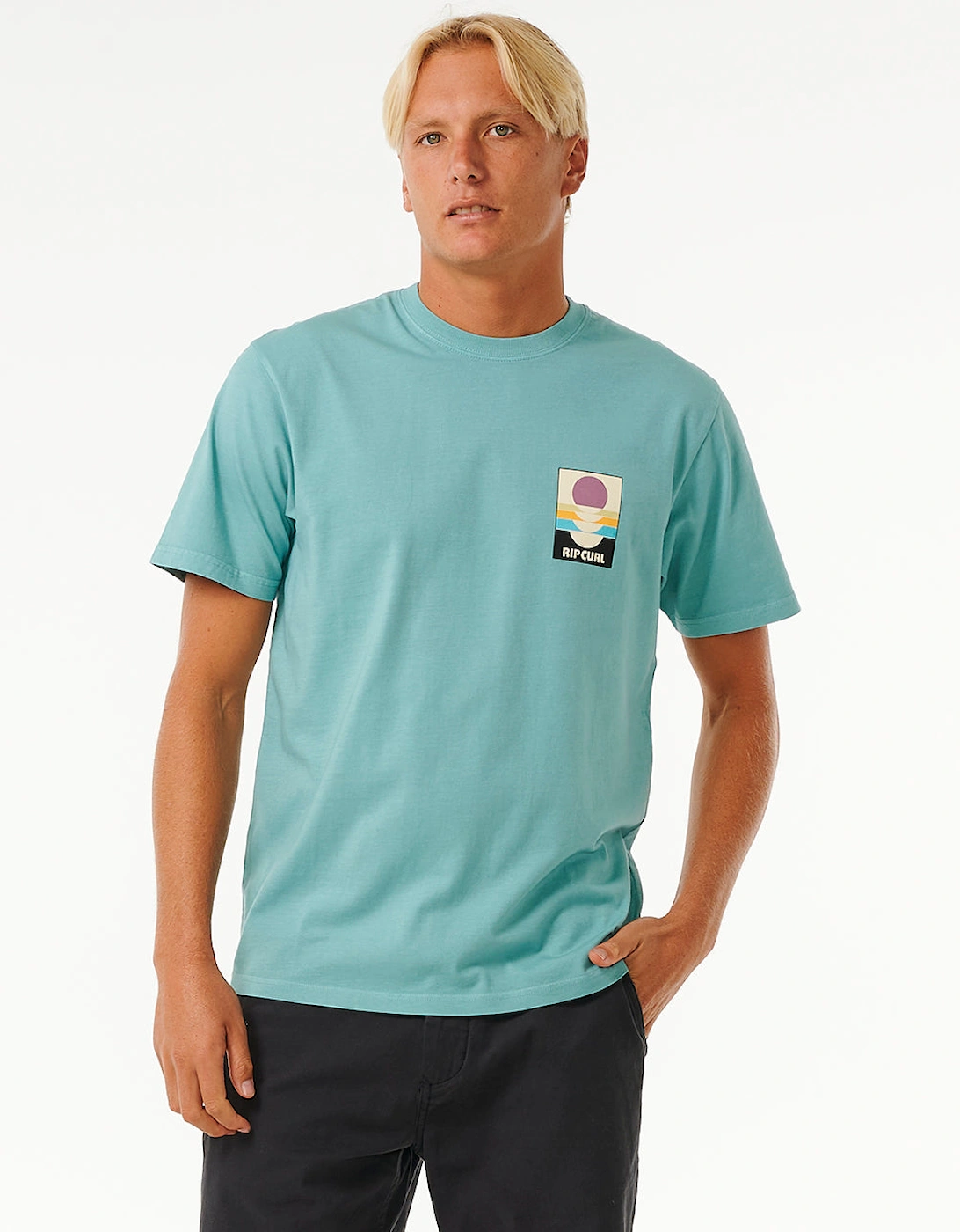 Rip Curl Mens Surf Revival Peaking Short Sleeve T-Shirt, 13 of 12