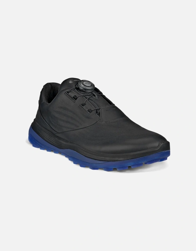 Golf Lt1 132274-01001 Mens Golf black leather shoe