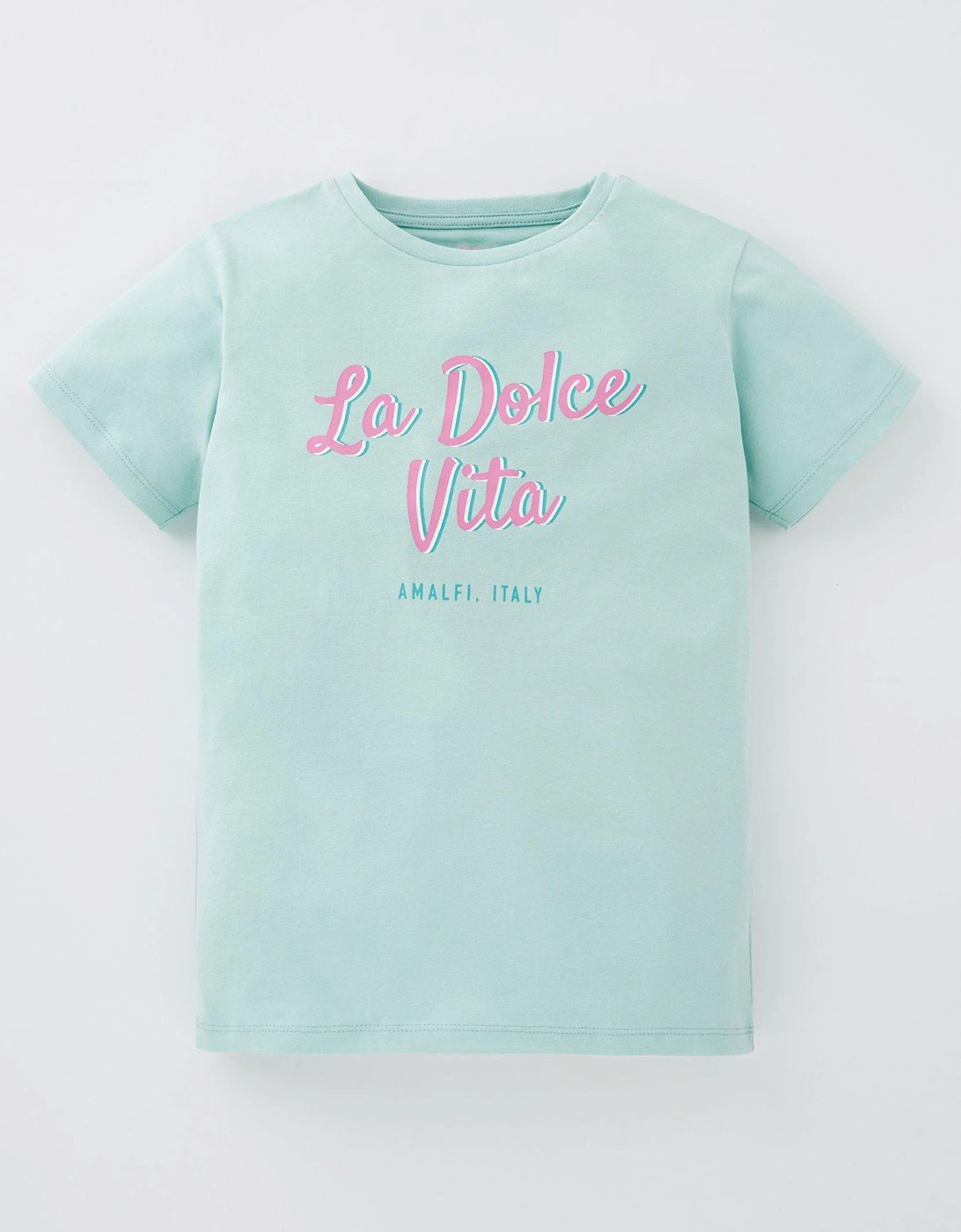 Girls La Dolce Vita Short Sleeve T-Shirt, 2 of 1