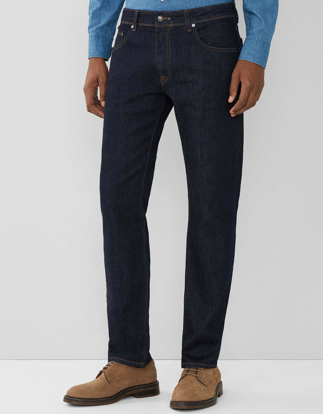 Slim Fit Rinse Wash Jeans