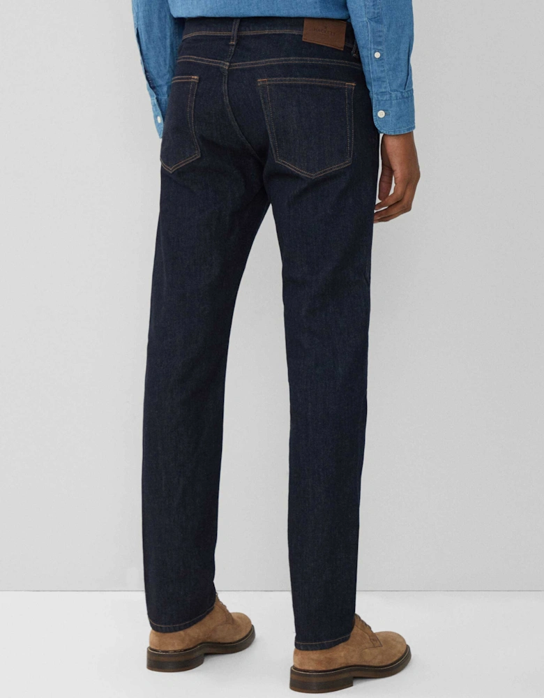 Slim Fit Rinse Wash Jeans