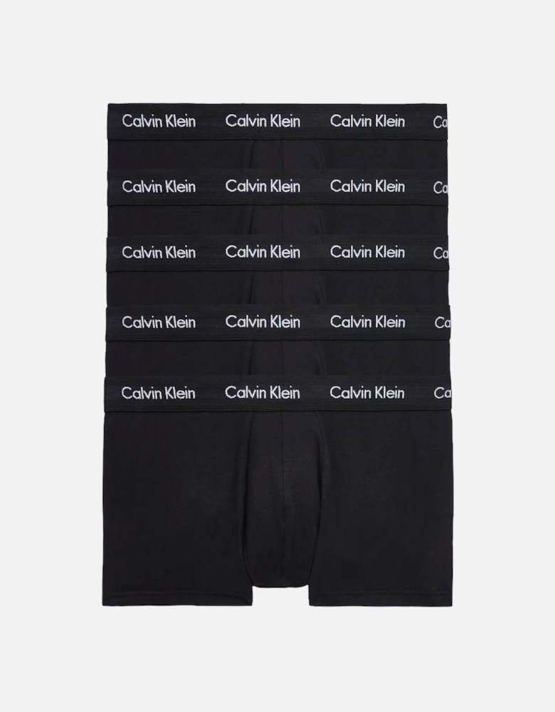 5 Pack Cotton Stretch Low Rise Trunk