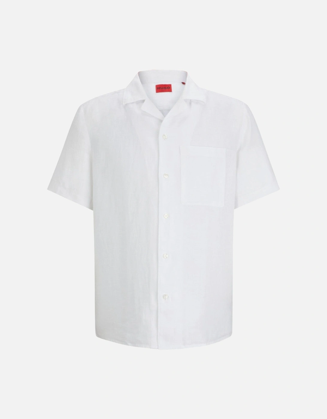 Ellino Linen Shirt 10248298 199 Open White, 5 of 4