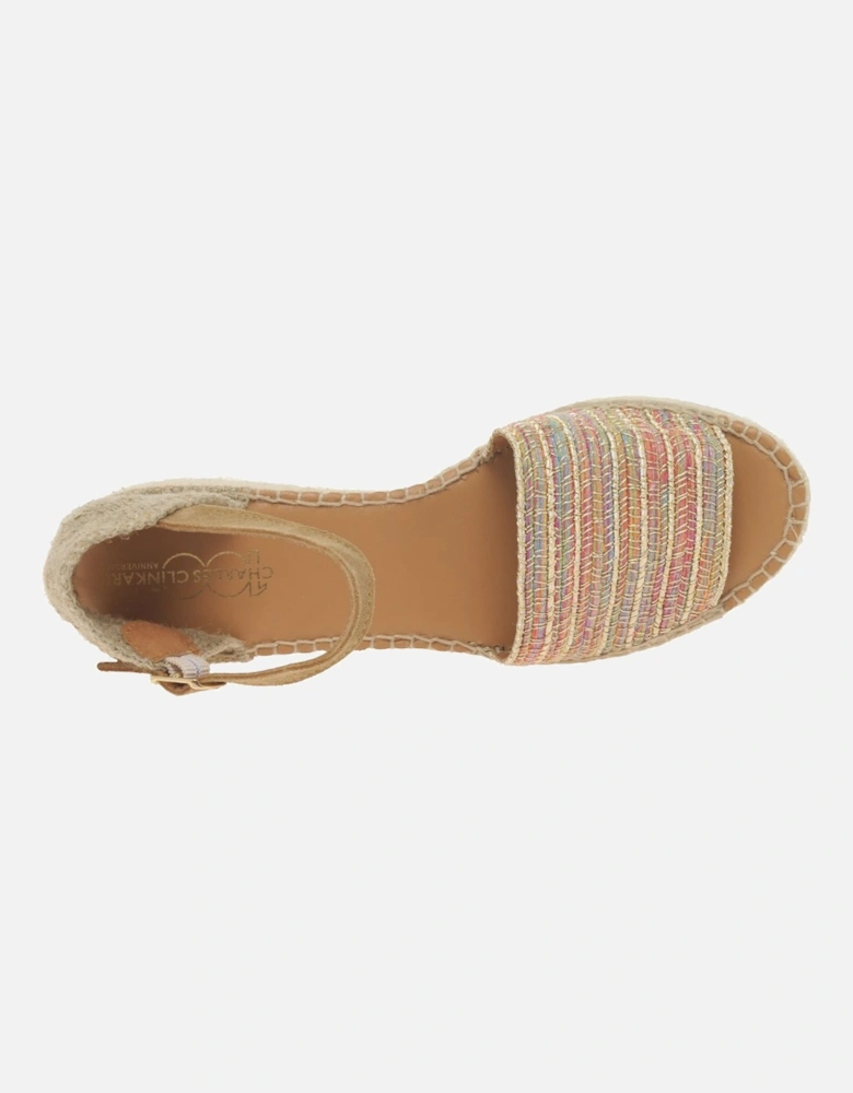 Ivet Womens Espadrille Wedge Sandals