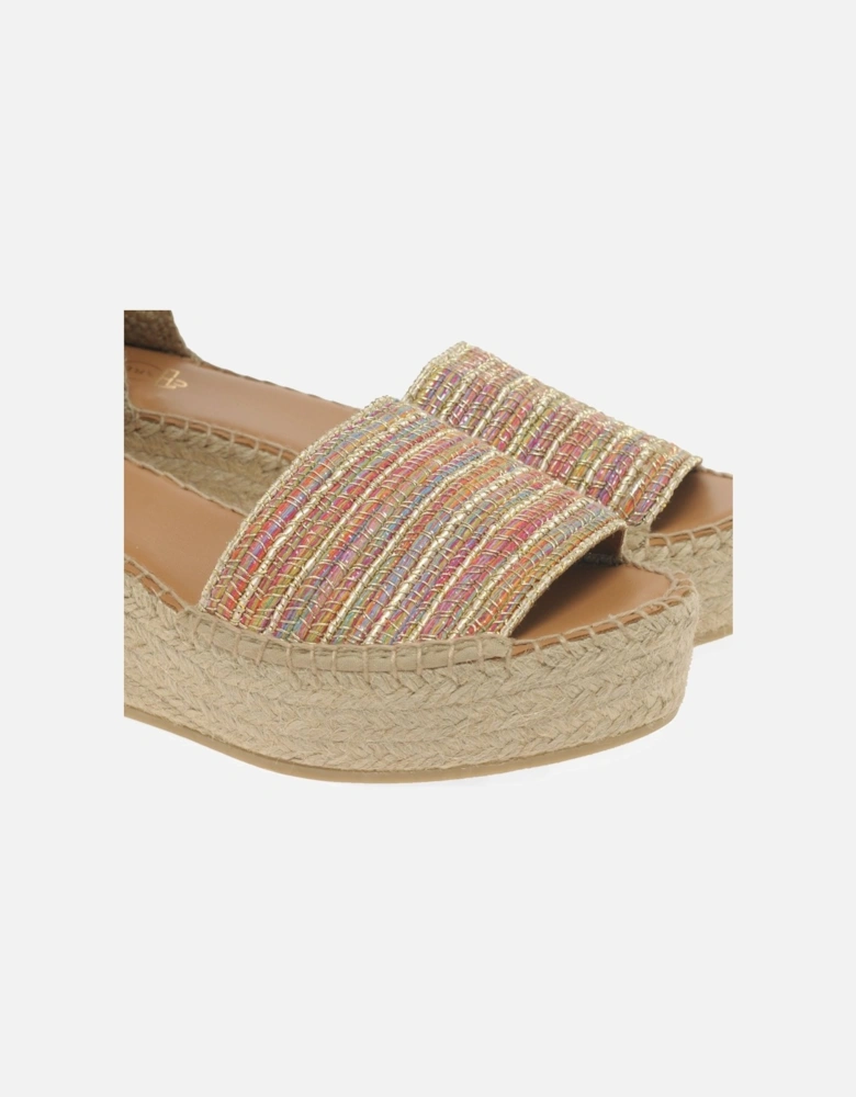 Ivet Womens Espadrille Wedge Sandals