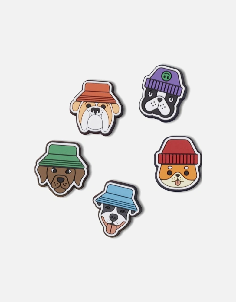 Dogs In Hats 5 Pack Jibbitz