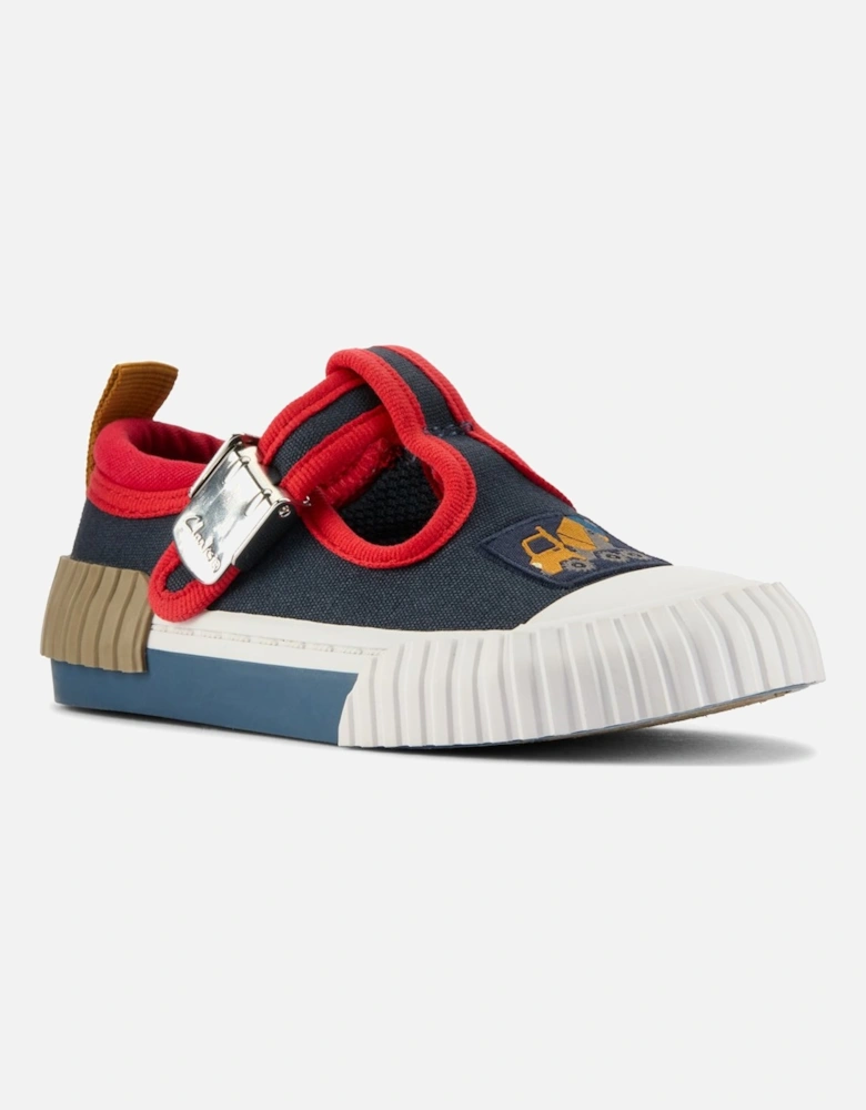 Foxing Beep T Boys Infant Canvas Shoes