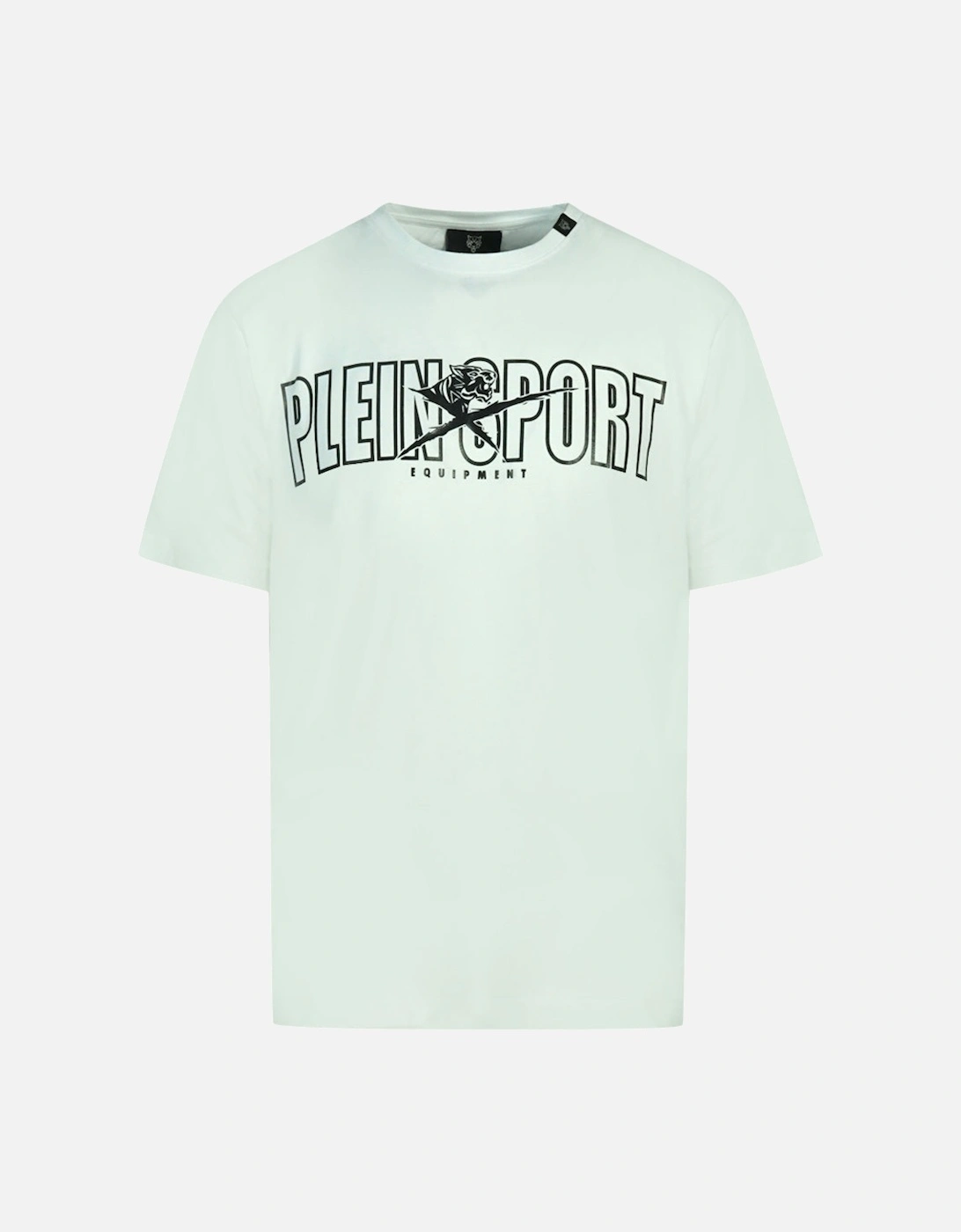 Plein Sport Bold Branded Logo White T-Shirt