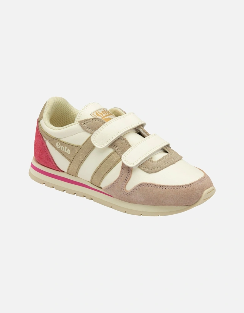 Daytona Quadrant Strap Girls Trainers