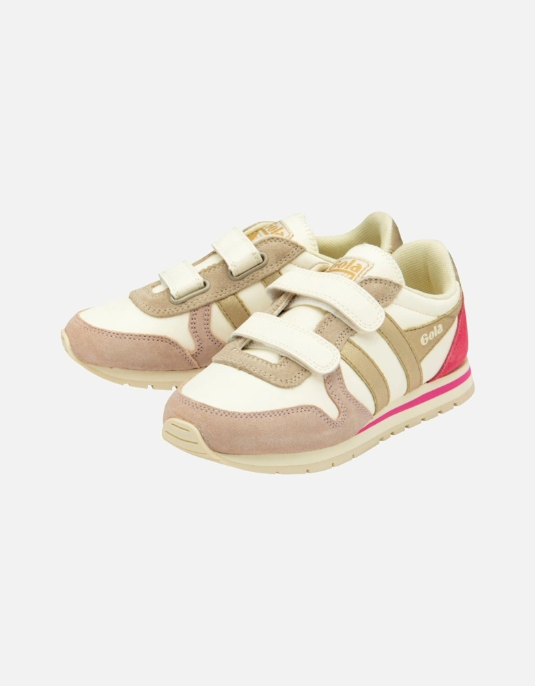 Daytona Quadrant Strap Girls Trainers